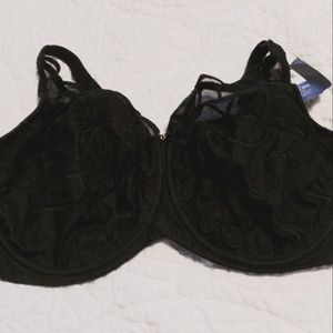 Fayreform black underwire bra 42F NWT